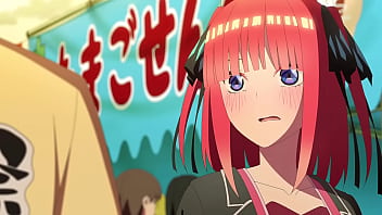 Preview 2 of Stuck In Self Tied Vibrator - PELICULA The Quintessential  Quintuplets (Go-  Toubun no Hanayome