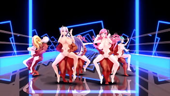 Preview 4 of Hegre Art Grace Mike Yin Yang - 【MMD】Kimagure Mercy Sex Dance