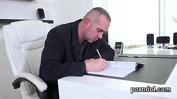 Preview 1 of Porno Mit Hund - Lovely gets teased and poked by aged teacher