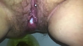 Preview 4 of Sunny Leone Speed Fucking - My Pussy Is So Creaming After Going to Bathroom