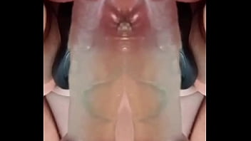 Preview 4 of Flaccid Monster Oral - M53 DP PURUKI Thrust PROSTATE Massager &amp_ Flexible Foreskin 10 inch Dildo Fuck My Anus MIRRANUZ-53 20241207
