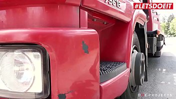 Preview 1 of Kolkat Sex Hd - LETSDOEIT - Sexy Horny MILF Victoria Pure Fucks Outdoor With The Truck Service Guy