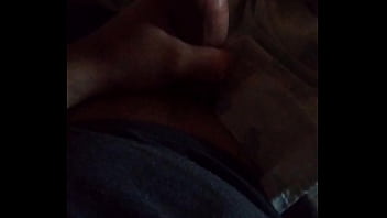 Preview 3 of Nylon Footjob In Public - En casa aburrido
