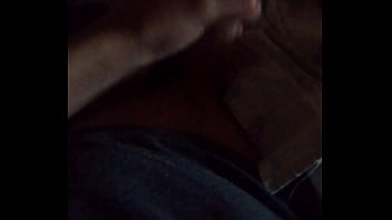 Preview 4 of Nylon Footjob In Public - En casa aburrido