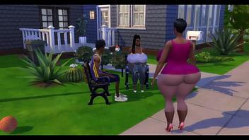 Preview 1 of Aas Fuchking Mom - Black wife by landlord while husband at work