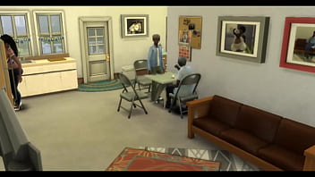 Preview 4 of Aas Fuchking Mom - Black wife by landlord while husband at work