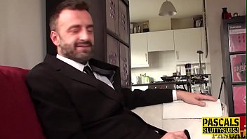 Preview 1 of Mia Xxx Video Downlod - Inked teen submissive jerks cock