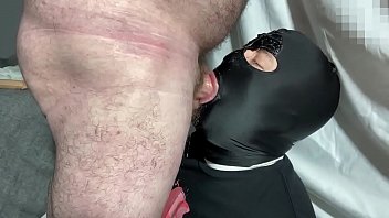 Preview 1 of Nun Spanking Boys - Sloppy splashy throatfuck session for straight married alpha and his faggot