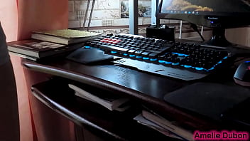 Preview 1 of Sleep Mom Walk - StepSister Blowjob Dick and Cum in Mouth POV for Silence About the Theft