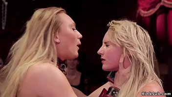 Preview 1 of 15 Boyesex Vidoed - Lezdom makes blondes bdsm orgy fuck