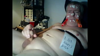 Preview 3 of Extraxxxx Teen - Tiny clit and pea sized balls precum slut being used