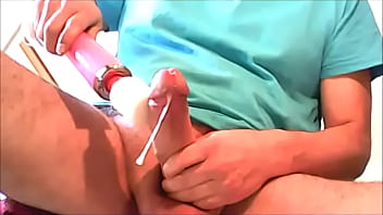 Preview 4 of Boy Naked And Spanked By Mother - pulsating cock vibro cum load