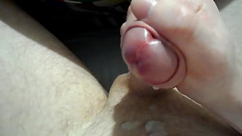Preview 4 of Giant Pinay - Fat uncut cock foreskin play and cum