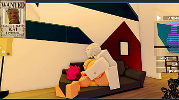 Preview 4 of Selena Lopez Sex Video - Fucking a nasty human into my yatch | ROBLOX CONDO RP