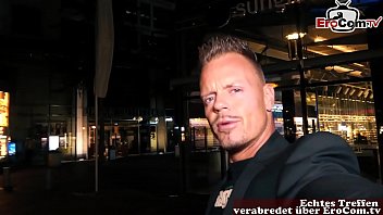 Preview 1 of Gril Moth Oil - Deutsche Studentin macht Sextreffen in Berlin auf der Stra&szlig_e