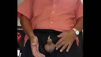 Preview 4 of Boy Drink Girls Mother Milk - Playing with my cock in slow motion