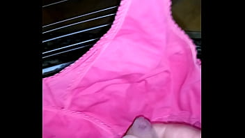 Preview 2 of Big Ass Tatu Blond - cum satin nightgown