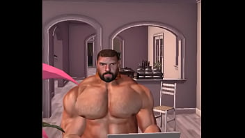 Preview 1 of Wwxvdeo Wwxvdeo - young heyward strokes his hug cock to chat model