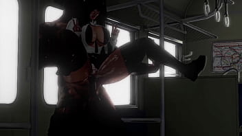 Preview 3 of Tante Banjir - Caught A School Girl Heading Home For Christmas Break | Second Life