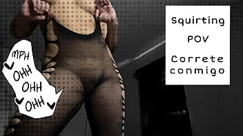 Preview 4 of Young School Gir - POV Squirting | Chica Amateur Se Masturba Hasta Correrse Varias Veces | Astarioth