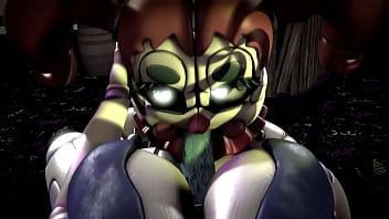 Preview 1 of Dog Girl Saxy Animal Gekso - [FNAF SFM / NSFW] b. AND BALLORA