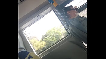 Preview 4 of Stella Cox Blg Black Cocks - Transtrawberry Talya Or is having fun on the bus
