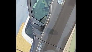 Preview 2 of Jabardasti Fux - Flashing Mexican woman in the parking lot