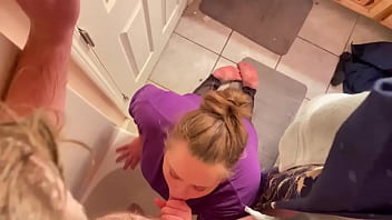 Preview 3 of Jence - Wife Sucks dirty work dick