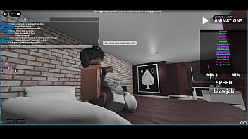 Preview 1 of 18 Cm Bog Dick - Fucking another Fan In a Roblox Studio condo~