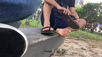Preview 4 of Tamilsex A - Spy Male Feet (SEXY SWEATY SOLES)