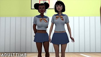 Preview 2 of Www Sammysm - ADULT TIME - Giantess MILF Professor &amp_ Hentai Bondage - Hentai Sex University