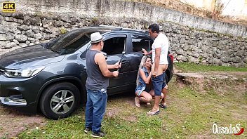 Preview 3 of Family Rep Xxx Movig - Mais um pouco da estrela porn&ocirc_ Katharine Madrid nos bastidores - Tony Tigrao - Binho Ted