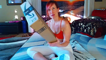 Preview 1 of Shane And Ed Powers - Dress try on and unboxing