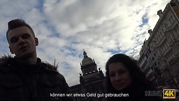 Preview 1 of Megumis Explosive Return - HUNT4K. Hunter trifft ein nettes M&auml_dchen in Prag und fickt sie gegen Bargeld