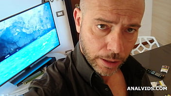 Preview 1 of Hardcor Xnx Breeze - Crazy End of a fucking quarantine,  with Marco Nero &amp_ Laura Fiorentino Anal,  DP,  DAP,  Creampie and Facial GL160
