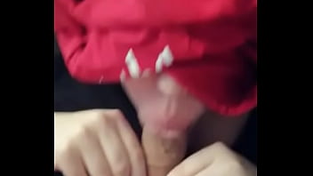 Preview 1 of Forced Breast Massage - Funny Biche quick blowjob