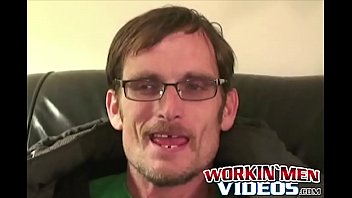 Preview 1 of Aunt Teaches Virgin Boy - Glasses wearing amateur dude masturbates for our pleasure