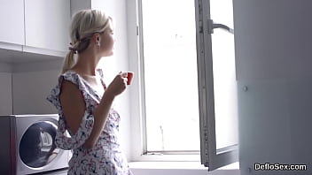 Preview 2 of Girlfriend House In Room - Flirtatious nympho pleasures narrow vagina until she is having orgasm