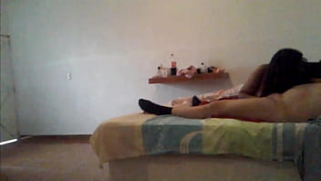 Preview 4 of King And Servant - Linda chavita d&aacute_ndome una buena mamada de verga