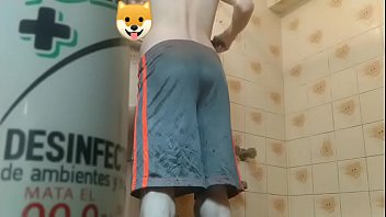 Preview 1 of Zazzers Download - Caught twink masturbating on Shower