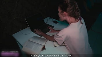 Preview 1 of 2ubes Com - Step Brother Tied Virgin for Watching Porn to Solve her Problem