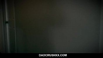 Preview 3 of 4 Girls Invade The Dorm - Cute teen Alex Blake sucks off stepdaddy&#039_s fat cock