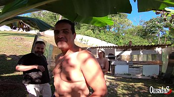 Preview 4 of Staci Car With Old Man - Katharine Madrid faz sua primeira DP e voc&ecirc_ confere tudo que rolou por tr&aacute_s das c&acirc_meras - Tony Tigrao - Vagninho - Sandro Lima - Binho Ted