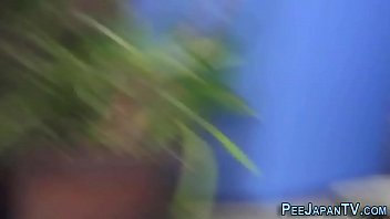 Preview 4 of Nude Slave Training Pet Girl - Skanky asians squatting to piss