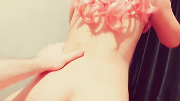 Preview 2 of Anriana Grande - Horny chick rides my cock with her huge and juicy butt