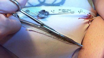 Preview 2 of Xvideos Red Saree - Nicoletta play with this hot white panty and destroy them all