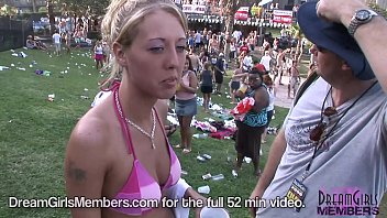 Preview 2 of Teen Big Film - Epic Spring Break Partying Flashing &amp_ Hardcore Fucking