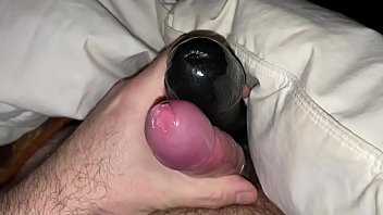 Preview 3 of Homemade Threesome 2 Girls N Guy - Dildo handjob