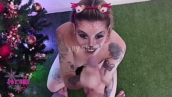 Preview 3 of Tamil Sex Video Play - RENA SEDUZ O PAPAI NOEL E GANHA LEITE DE NATAL