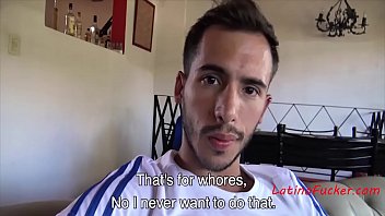 Preview 2 of Virgin Sex In Forest Alone Girl - Straight Dudes Tries Gay Sex For Cash